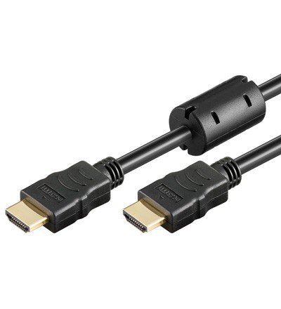 Preisvergleich Produktbild Goobay 34271 High Speed HDMI Kabel mit Ethernet, vergoldet
