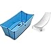 Produktbild Stokke Flexi Bath in Blue with Newborn Support
