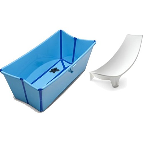 Preisvergleich Produktbild Stokke Flexi Bath in Blue with Newborn Support