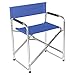 Produktbild HENGMEI Regiestuhl Campingstuhl Gartenstuhl Faltstuhl BlauFaltbar Stuhl Klappstuhl Strandstuhl Angelstuhl