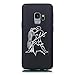 Produktbild Chreey Hülle für Samsung Galaxy S9, Anti-kratzt Schwarz 3D Drucken Muster Handyhülle Weiche Silikon TPU Rückseitehülle Bumper Schutzhülle, Wassermann
