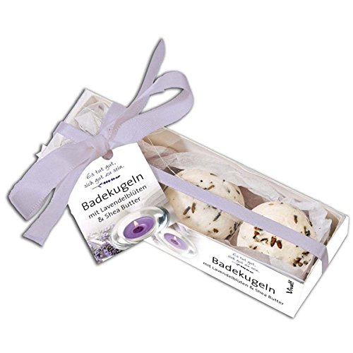 Preisvergleich Produktbild Badekugeln mit Lavendelblüten
