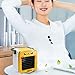 Produktbild Jamicy® Mini Air Cooler, Luftkühler Luftbefeuchter Luftreiniger, USB Kühler Mobile Klimageräte, Luftbefeuchter Ventilator, Mobile Klimaanlage Klimagerät (Gelb)