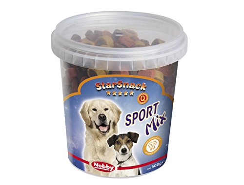 Nobby Friandise pour Chien Seau Sport Mix 500 g - Lot de 4