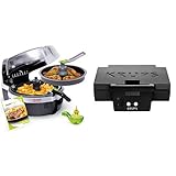 Heißluft-Zirkulation: schonendes Garen des Frittierguts bei ca. 150°C mit automatischer Temperaturkontrolle