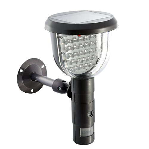 Preisvergleich Produktbild BW ® DVR Kamera mit Solar PIR-Bewegungsmelder mit Videoaufzeichnung, Schwarz