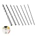 Produktbild 8 pcs Extra Long Drill Bits Set HSS Twist Drill Bits Small Hand Drill for Craft/Modeling/Making Holes/Jewelry Woodworking Rotary Tool