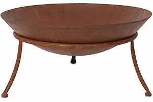 RED FIRE RedFire Foyer Cheminée d'Extérieur Portable Bol à Feu d'Extérieur Chauffage Flamme Chaleur Poêle de Jardin Braséro Terrasse Patio Cour Acier