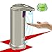 Produktbild Automatischer Seifenspender, Yegu Infrarot Sensor Gebürstetem Edelstahl Seifendosierer Touchless mit Wasserdichtem Basis für Küche und Bad