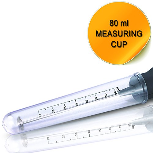 SAPIR SP-1163-B Elektrische Hand-Kaffeemischer Milchaufschäumer Cappuccino Mixer mit Messbecher, 15 cm, 15 W, schwarz - 5