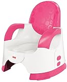 Mattel Fisher-Price CGY50 Komfort Töpfchen mit bequemer hoher Rückenlehne und Ablage für die Arme, pink - 7