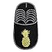 Produktbild ONVAYA® ABS Gästepantoffel | Ananas | 6er Set | Antirutsch Sohle | Hausschuhe | Filzpantoffel | Gr. 37-45 | schwarz/grau | Gästehausschuhe