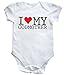 HippoWarehouse I Love My Godmother baby vest boys girls