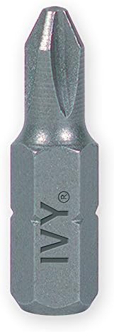 IVY Classic44018 1-Inch #2 Phillips Reduced Insert Bit, Impact Plus, 6-Pack