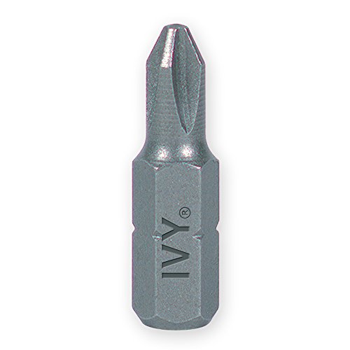 IVY Classic44018 1-Inch #2 Phillips Reduced Insert Bit, Impact Plus, 6-Pack