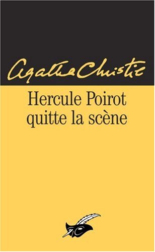 couverture de : Hercule Poirot quitte la sc&egrave;ne