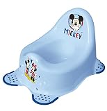 keeeper 1867061414100 adam "mickey" babytopf mit anti-rutsch-funktion, light blau