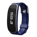 Lemumu YYH 29 Männer Frau Schickes Armband/Smar twatch/Herzfrequenz Smart Bewegung News Aufruf zu erinnern Gesundheit Trackingt für Ios Android, Schwarz