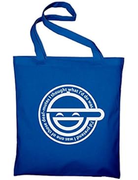 The Laughing Man Fan Logo Fan Jutebeutel