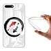 Produktbild iPhone 7 Plus Hülle, WoowCase Handyhülle Silikon für [ iPhone 7 Plus ] Koi fische zen innen kreis Handytasche Handy Cover Case Schutzhülle Flexible TPU - Transparent