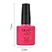 Elite99 Varnish Gel Nail Polish Soak Off UV LED Nail Art Manicure 7.3ml Dark Purple (90627)