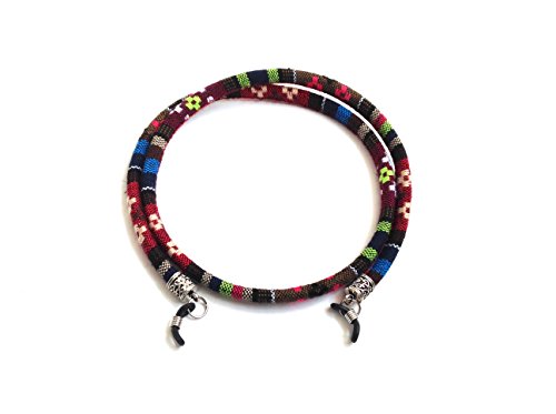 HC Enterprise Rundes Brillenband, 3 Stück, Ethno-Stil - 4