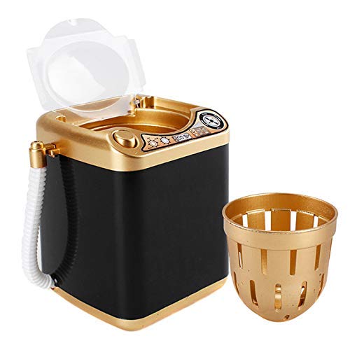 Preisvergleich Produktbild Dvfeel Mini Multifunktions Kinder Waschmaschine Spielzeug Schönheit Schwamm Bürste Hochdruckreiniger - Color: Schwarz