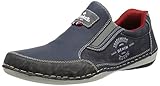 herren slipper leder blau Machart: Schlupf Rieker Herren B9251 Slipper, Blau (rauch/denim/denim/47), 43 EU