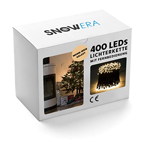 800er Galaxy SN-4909 - Catena di luci per esterni, luce bianca calda