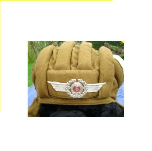 Preisvergleich Produktbild NVA Panzerhaube Fallschirmjäger Helm Ostalgie Museum Fasching