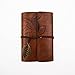 Produktbild Candora Reise-Notizbuch im Vintage-Stil, Tagebuch, Leder  Brown-leaf