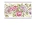 Price comparison product image Blooming Purple Roses on Vine Floral Wallpaper Border Retro Design, Roll 15' x 6.75''