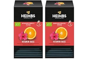 HEIMBS Bio Vitamin Oase, 20 Pyramidenbeutel, 2er Pack