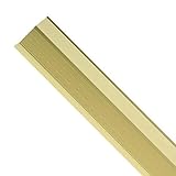 Ancho: 40 mm. Wolfpack 2541010 Tapajuntas Adhesivo para cerámica (Aluminio, 98,5 cm) Color Oro