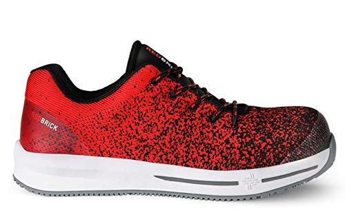 Preisvergleich Produktbild Redbrick Motion Spirit S1P Sneaker Sicherheitsschuhe - Rot 39 Rot