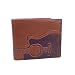 Produktbild Fossil Geldbörse Nash RFID Large Pocket Bifold Braun Gitarre Motiv Herren Portemonnaie Leder Geldbeutel Brieftasche