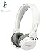 Produktbild Invech Bluetooth Kinder Kopfhörer mit shareport, Wireless / Wired Noise Cancelling Über-Ohr-Kopfhörer, Faltbare Kinder-Headset mit Integriertem Mikrofon zum Anrufen (Weiß)