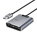 Produktbild Kartenleser EC Technology Aluminium Superspeed USB 3.0 Multi 3-in-1 Speicherkartenadapter, unterstützt 3 Karten gleichzeitig für TF / SD / CF / SDXC / SDHC für MacBook Pro Air, iMac, Mac Mini, Microsoft Surface Pro, Lenovo - Schwarz