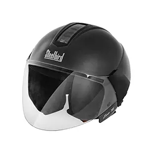Steelbird Sb-35 Girls Dashing Helmet, 600m (Black)