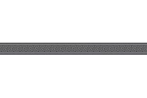 A.S. Création Self-adhesive border Stick Ups Border Meander 5.00 m x 4 cm Black Made in Germany 895943 8959-43