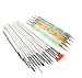 Ardisle 20pc Nail Art Design Painting Dotting Detailing Pen Brushes Bundle Tool Kit Set