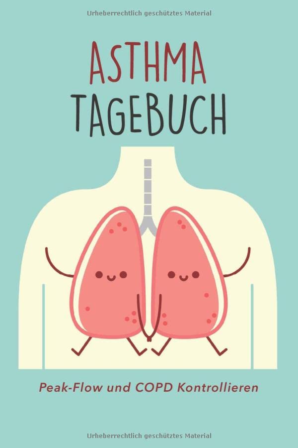 Asthma Tagebuch PeakFlow und COPD kontrollieren Werte und tägliche