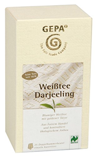 Preisvergleich Produktbild Gepa - Bio Weißtee Darjeeling - 25Bt / 50g