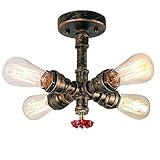 Anzahl der Lichtquellen: 4 pcs, Lichtquelle: E27 Birne (LED/ Energiesparlampe/ Glühbirne), Betriebsspannung: 220-240V, Leistung ≤ 40W, keine Lichtquelle enthalten