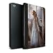Produktbild Offiziell Elena Dudina PU-Leder Hülle/Case/Brieftasche für Apple iPad Mini 1/2/3 Tablet / Blume Kleid Braut Muster / Elegante Feen Kollektion