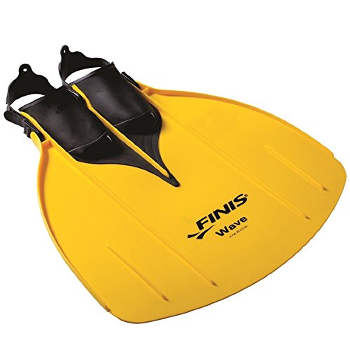 FINIS Monofin Training Wave, yellow, (US) M: 1-7, F: 2-8 - 2