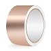 Produktbild URXTRAL Kupferband Selbstklebend EMI Abschirmband Kupferfolie Kupferband Schneckenschutz(50mm*10m)