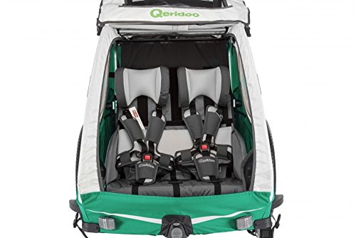 Qeridoo KidGoo 2 Fahrradanhänger 2017 – 2 Kinder - 3