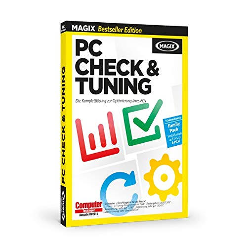 Preisvergleich Produktbild MAGIX PC Check & Tuning - Bestseller Edition