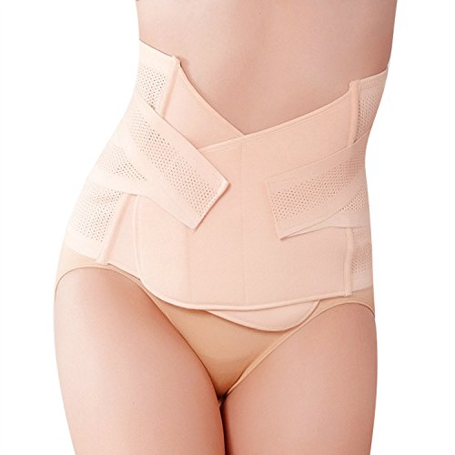 fenrad Elastic Breathable Ventilation Postpartum Postnatal Pregnancy Recovery Belt for Hips Waist Slimming Shaper Wrapper Abdomen Support Girdle Belt Post Pregnancy Belly Band Abdominal Binder Belt for Women Maternity Size- L